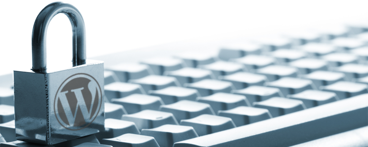 Keyboard with WordPress lock