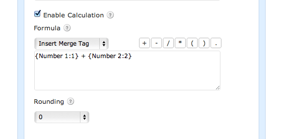 Veld calculaties