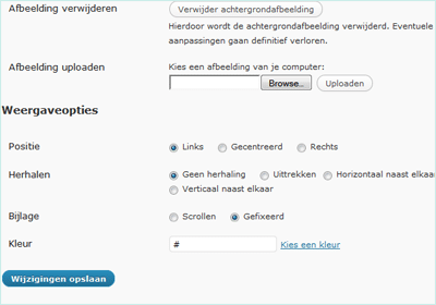 WordPress aangepaste achtergrond WordPress aangepaste achtergrond